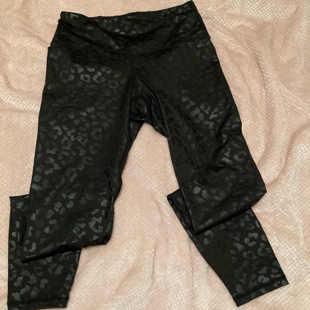 Printed basic athletic leggings